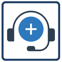 Customer Service icon button