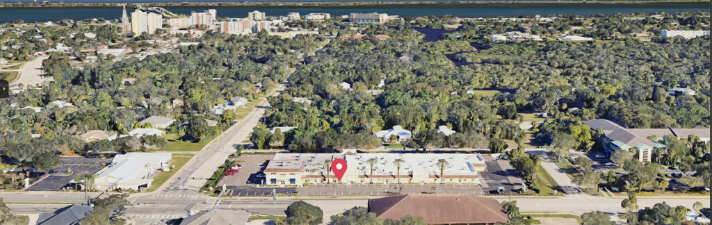 Google Earth view of Melbourne Pharma
